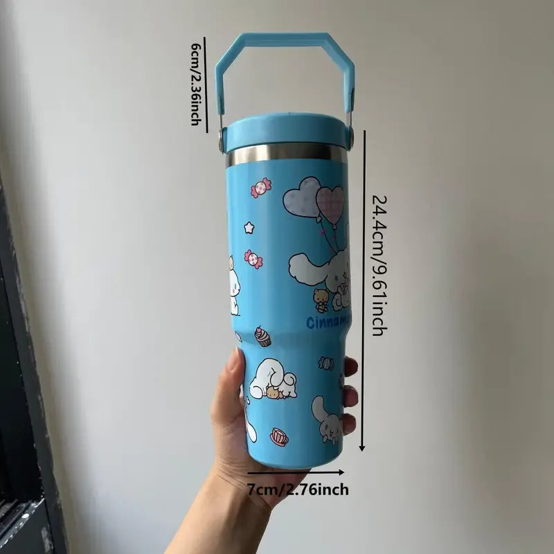 Sanrio Characters Flip Straw Bottle (30 oz)