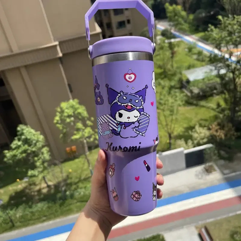 Sanrio Characters Flip Straw Bottle (30 oz)