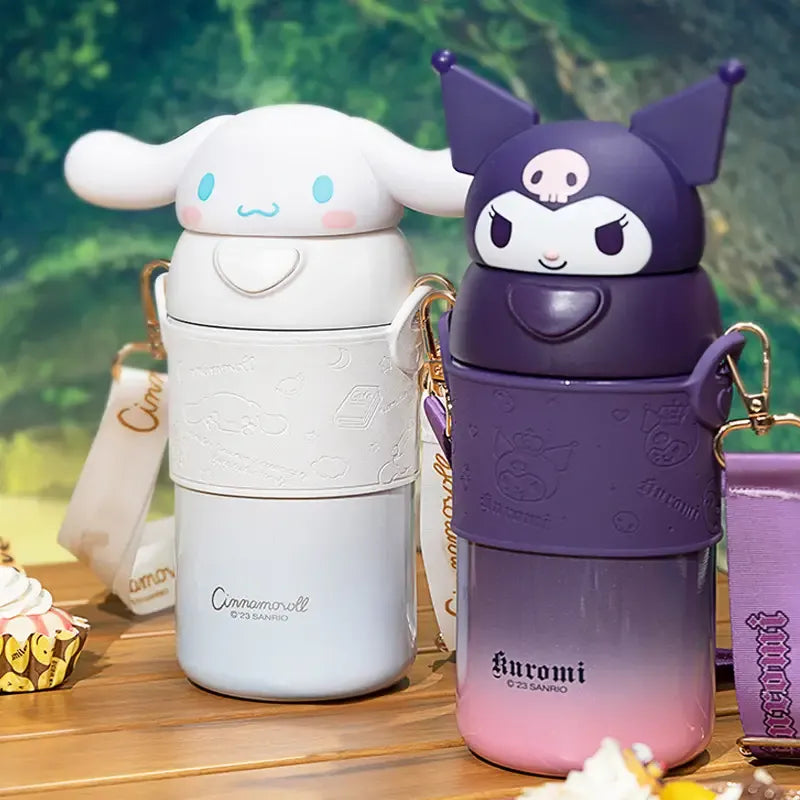 Sanrio Cute Face Insulated Bottle (560 ml)