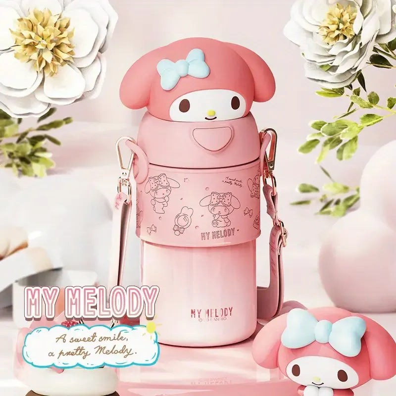 Sanrio Cute Face Insulated Bottle (560 ml)