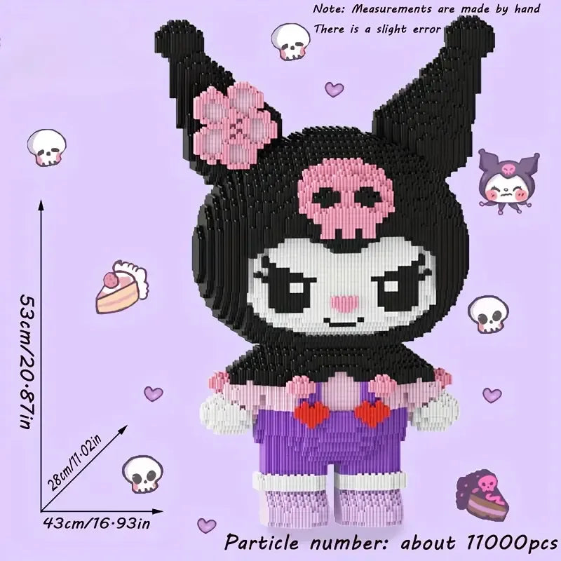 Sanrio Kuromi My Melody 11000 Pcs Building Blocks