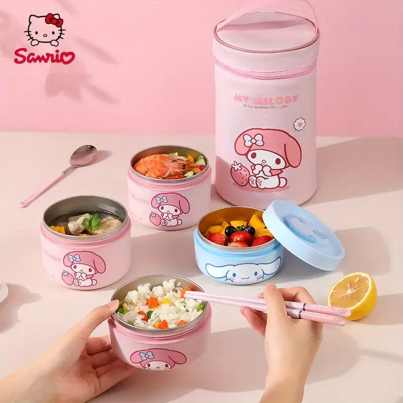 Cinnamoroll My Melody Insulated Lunch Box