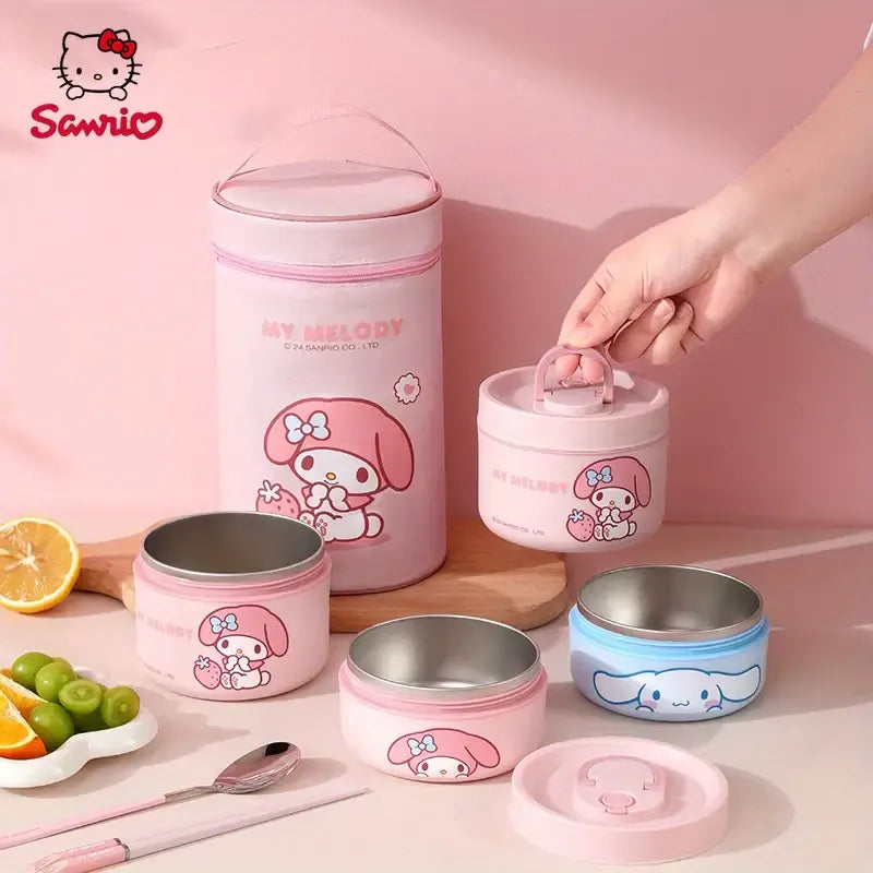 Cinnamoroll My Melody Insulated Lunch Box