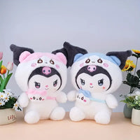 Fluffy Kuromi Bunny Plush Toy (35 cm)