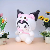 Fluffy Kuromi Bunny Plush Toy (50 cm)