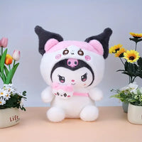 Fluffy Kuromi Bunny Plush Toy (50 cm)