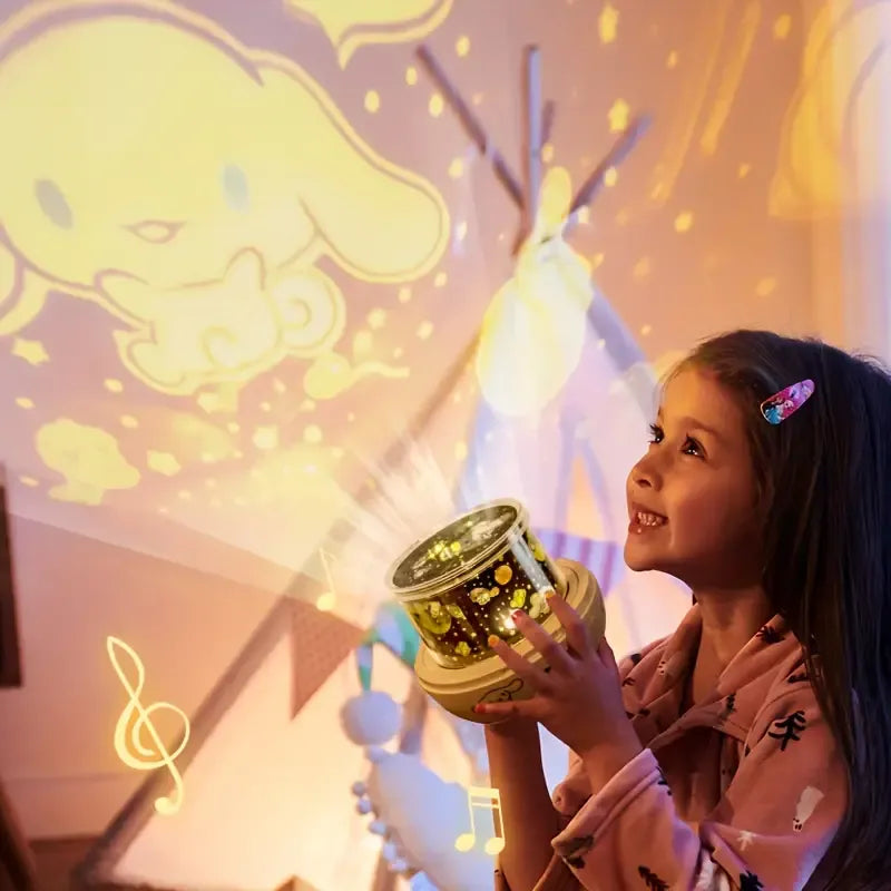 Sanrio 360° Rotating Night Light Projector