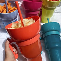 Eat & Drink Stadium Tumbler (34 oz)