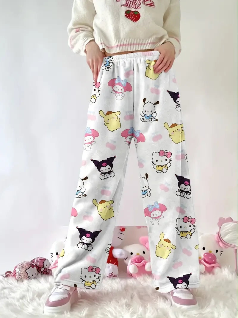 Sanrio Soft Flannel Pajamas