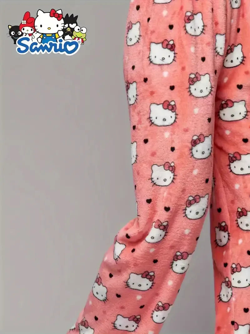 Sanrio Soft Flannel Pajamas