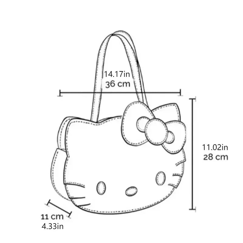 Hello Kitty Leather Finish Bag