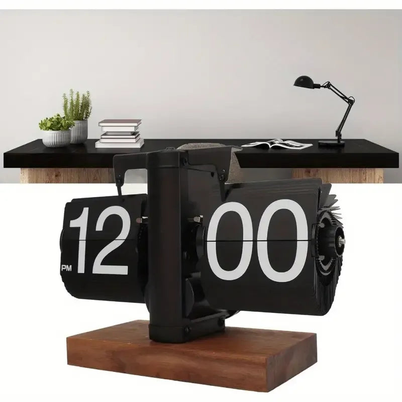 Retro Vintage Mechanical Flip Clock