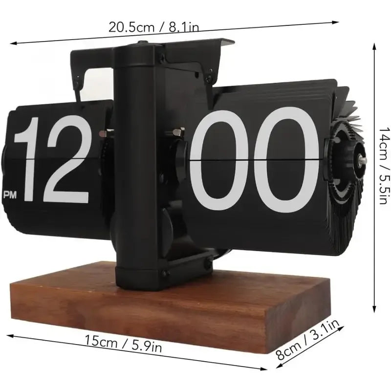 Retro Vintage Mechanical Flip Clock