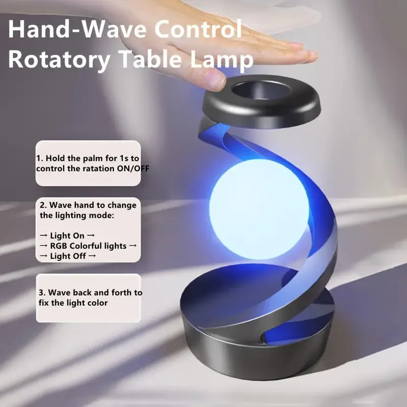 Levitating Night Ball Gesture Control Lamp