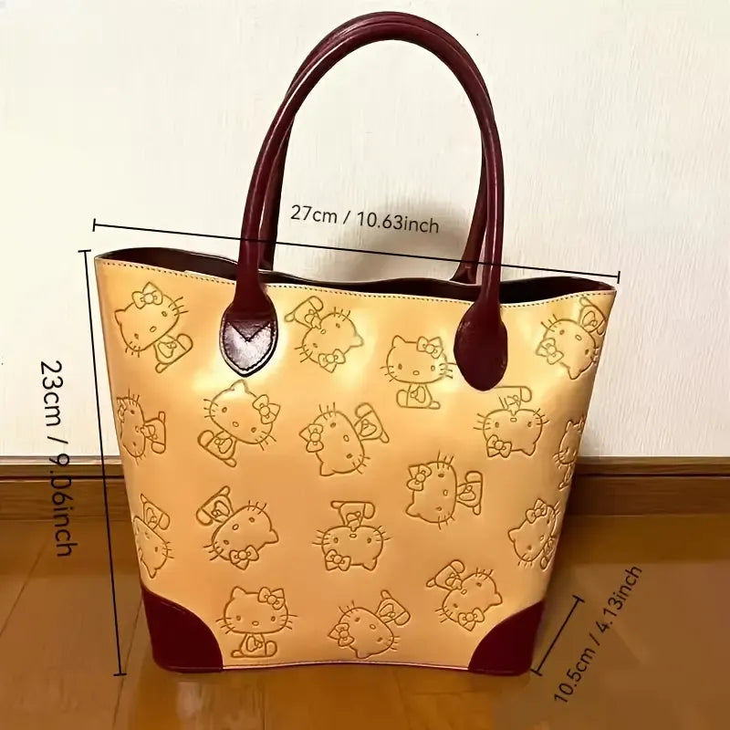 Hello Kitty Mustard Tote Bag