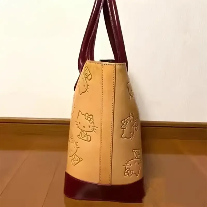 Hello Kitty Mustard Tote Bag