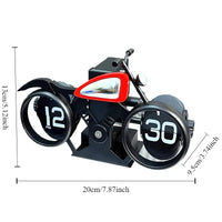 Vintage Motorcycle Flip Clock