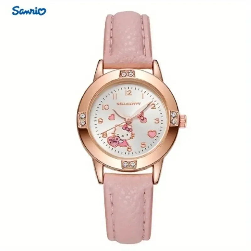 Sanrio Characters Rose Gold Diamond Watch