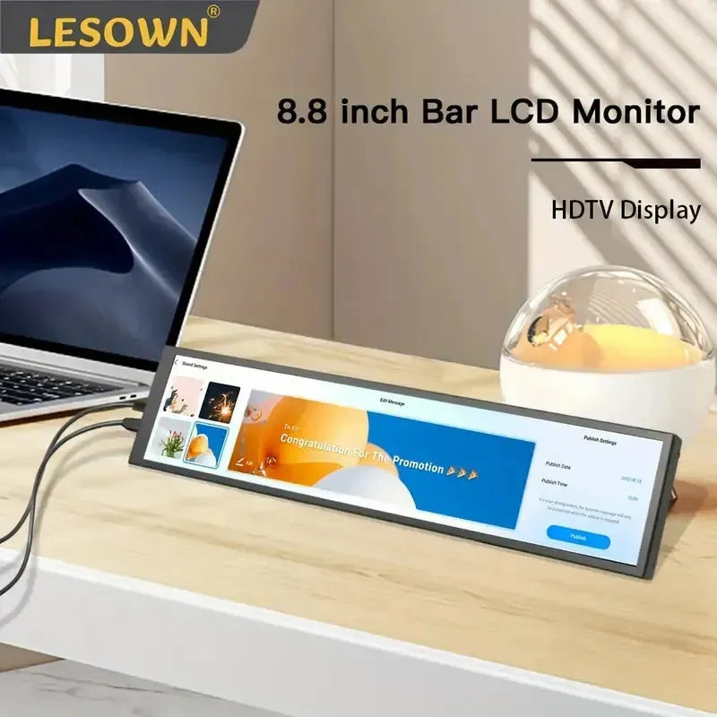 Lesown 8.8-Inch Secondary Screen Monitor