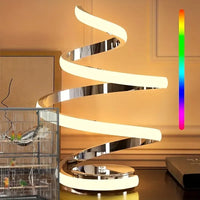 Mesmerizing Spiral LED Desk Lamp