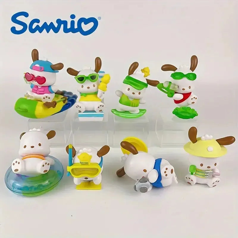 Sanrio Pochacco Beach Series Mystery Box (8 pcs)