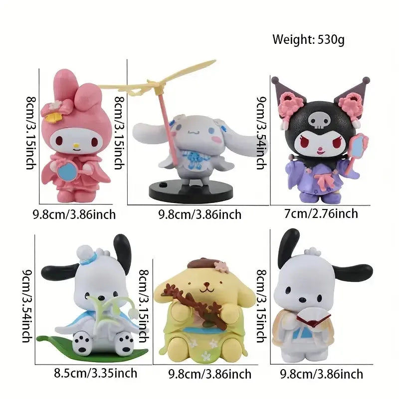 Sanrio Hawaii Vacation Deluxe Mystery Box (6 pcs)