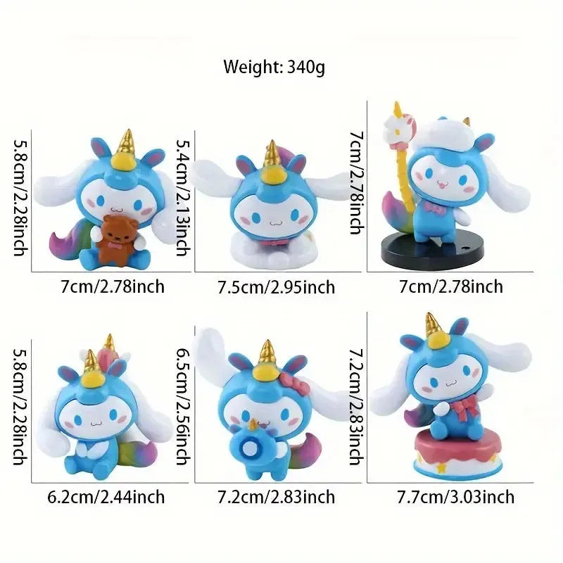 Sanrio Unicorn Cinnamoroll Mystery Box (6 pcs)