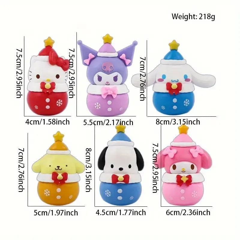 Sanrio Snowman Tumbler Mystery Box (6 pcs)