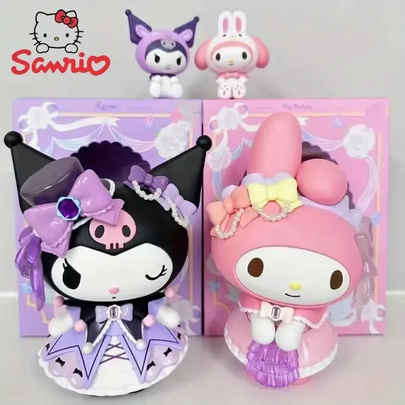 Sanrio Kuromi My Melody Rose Gala Figurines