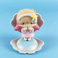 Sanrio Blue Sea Shell Holiday Figurine Set (7 pcs)