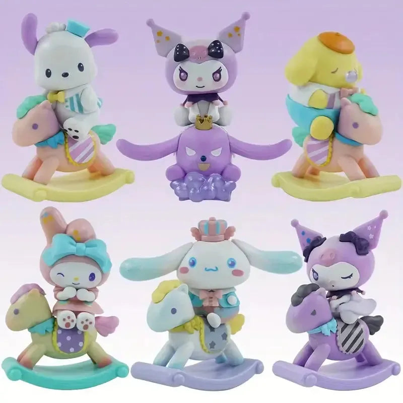 Sanrio Mini Horse Ride Mystery Box (6 pcs)