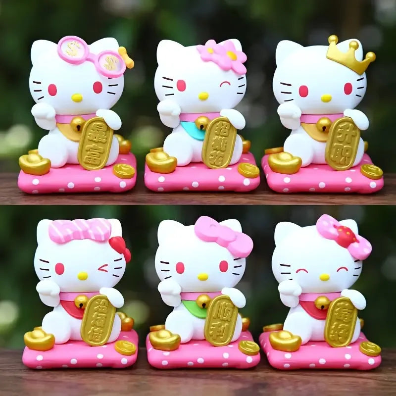 Sanrio Hello Kitty Lucky Cat Mystery Box (6 pcs)