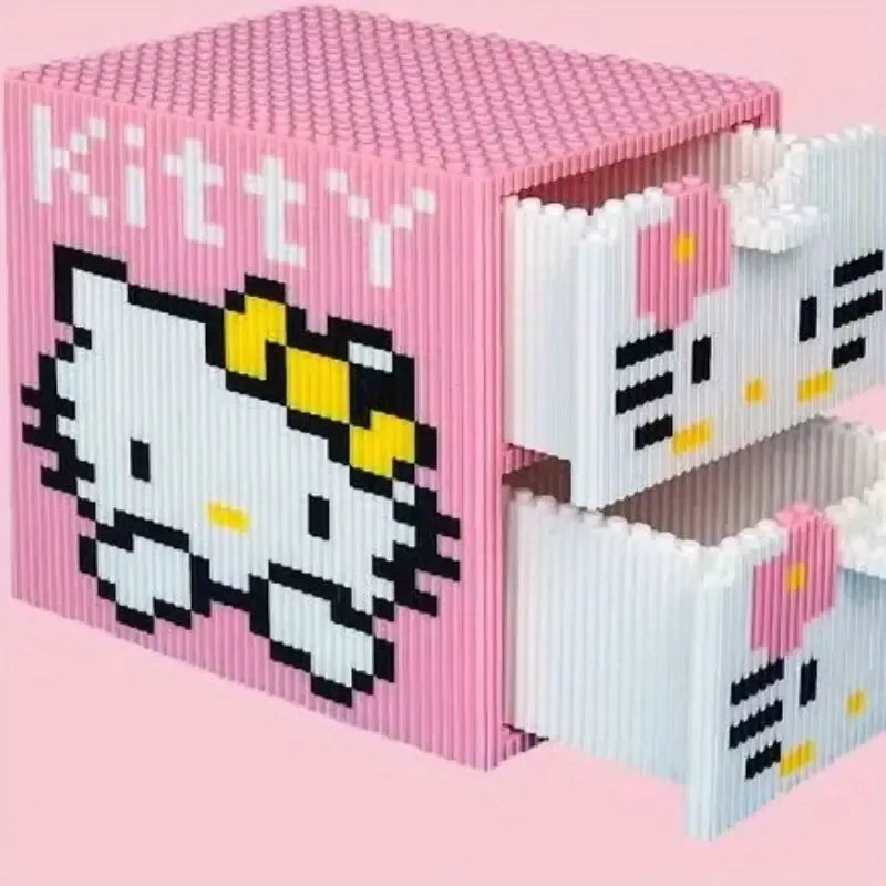 Sanrio Hello Kitty Drawers Building Block Set