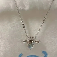 Cinnamoroll Heart Shaped Necklace