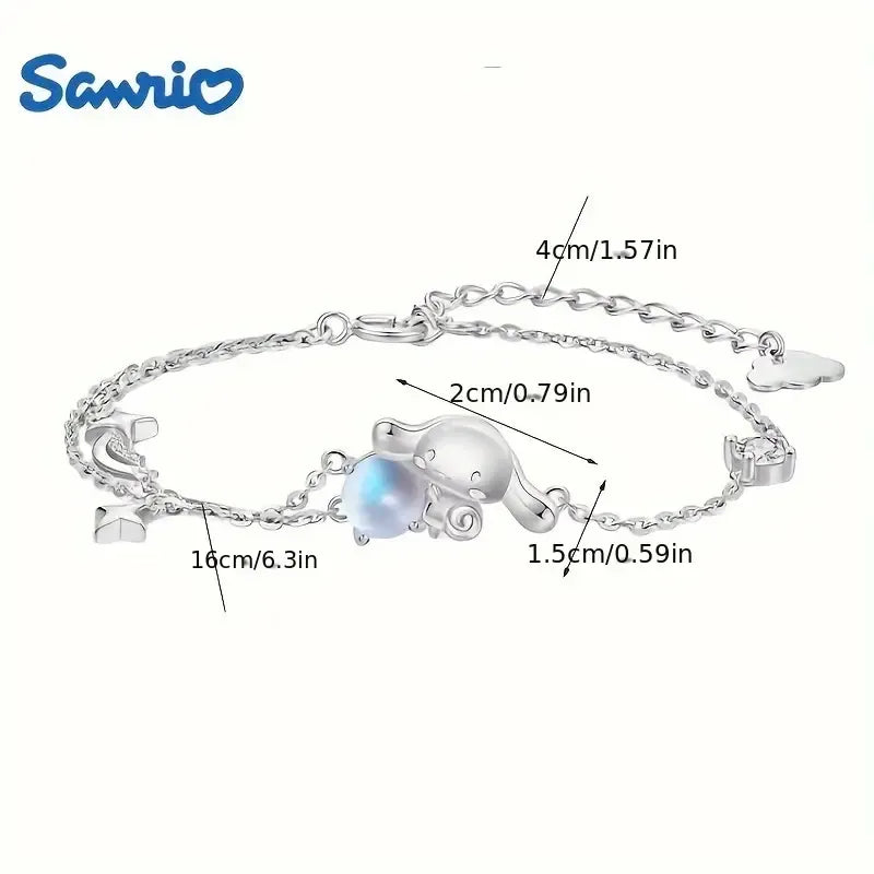 Sanrio Cinnamoroll Moonstone Bracelet