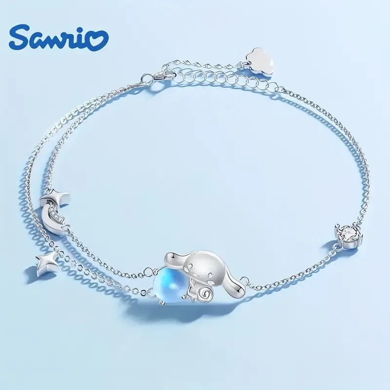 Sanrio Cinnamoroll Moonstone Bracelet