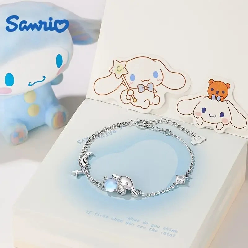 Sanrio Cinnamoroll Moonstone Bracelet