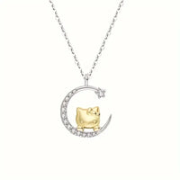 Hello Kitty Moon and Star Pendant