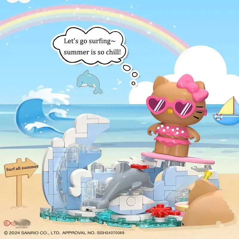 Hello Kitty Beach Vacation Series Figurines