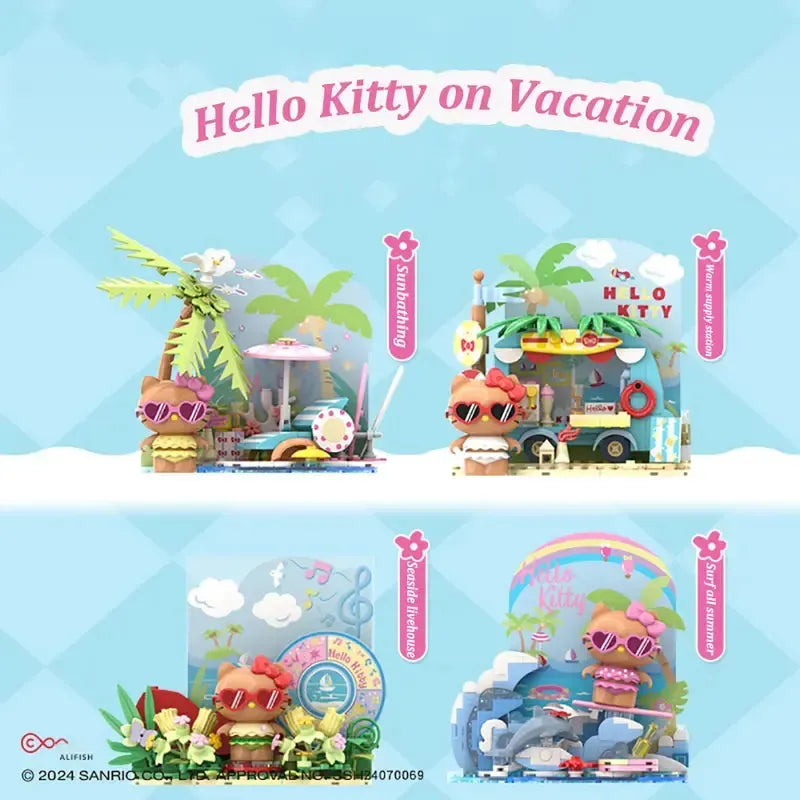 Hello Kitty Beach Vacation Series Figurines