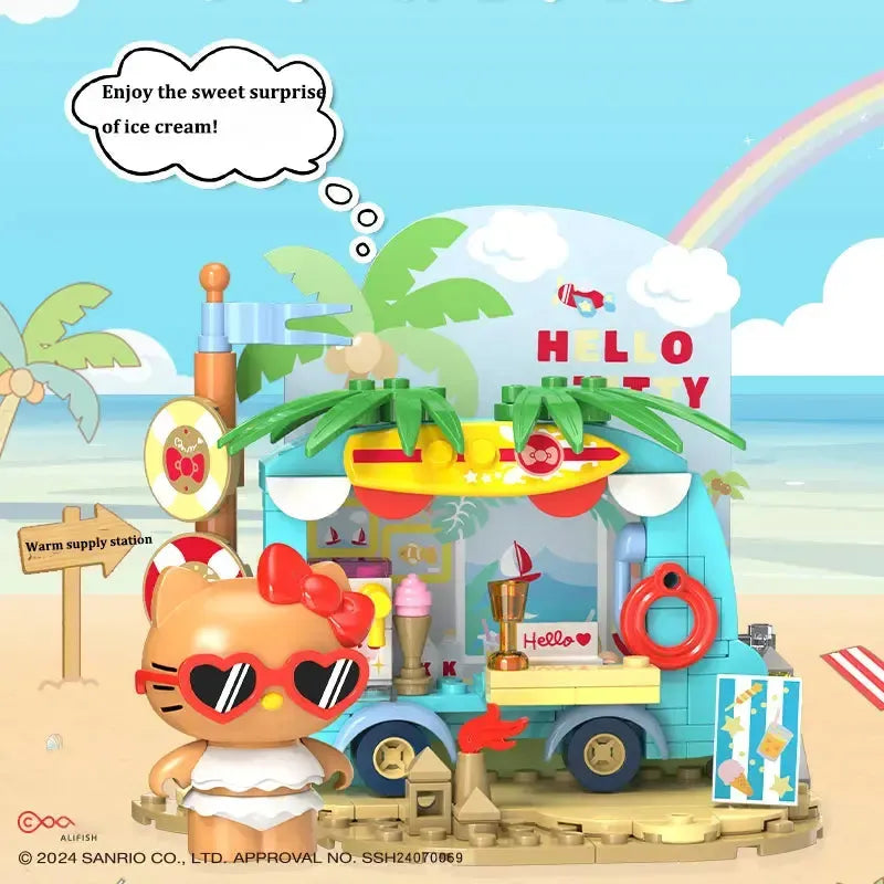 Hello Kitty Beach Vacation Series Figurines