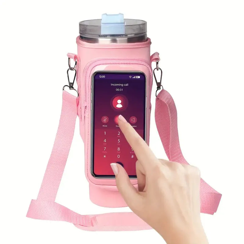 Transparent Pocket Neoprene Bag (For Stanley 40 oz)