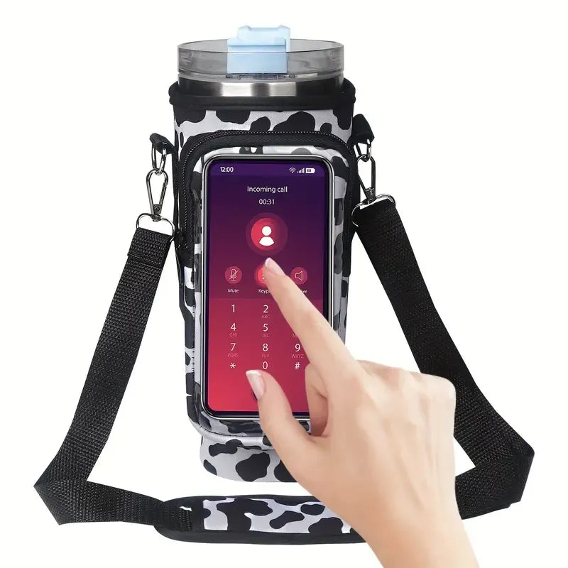 Transparent Pocket Neoprene Bag (For Stanley 40 oz)