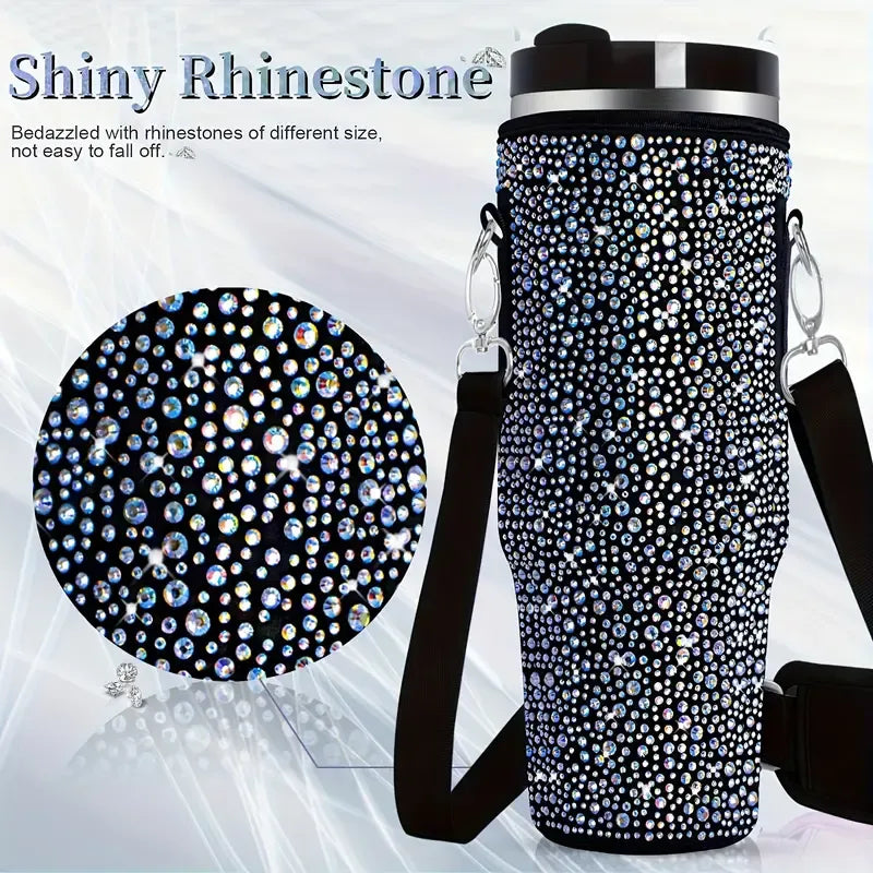 Bling Rhinestone Neoprene Bag (For Stanley 40 oz)