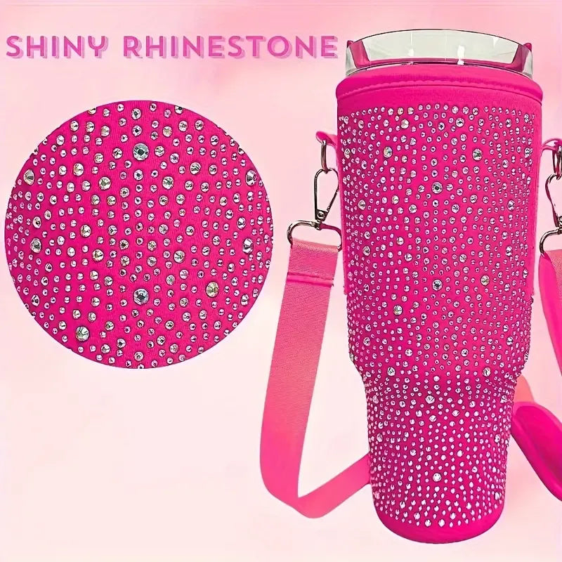 Bling Rhinestone Neoprene Bag (For Stanley 40 oz)