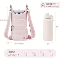 Handy Bottle & Tumbler Carrier Crossbody Bag