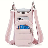 Handy Bottle & Tumbler Carrier Crossbody Bag