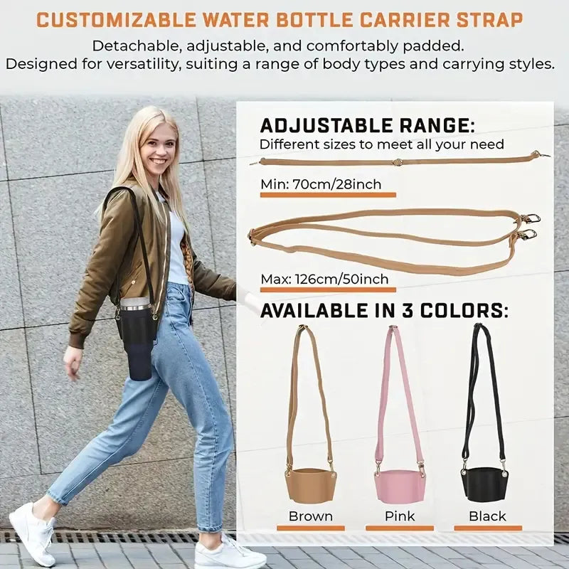 Stanley PU Leather Water Bottle Sleeve