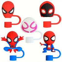 Spiderman Themed Silicon Toppers for Stanley Cup (5 Pcs)