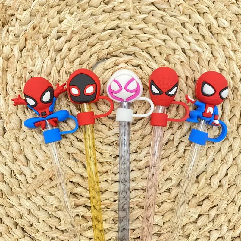 Spiderman Themed Silicon Toppers for Stanley Cup (5 Pcs)